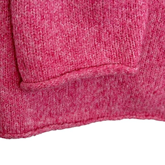 Cupcakes and Cashmere Pink Eiffel Tower Knit Sweater, XL - Picture 6 of 9